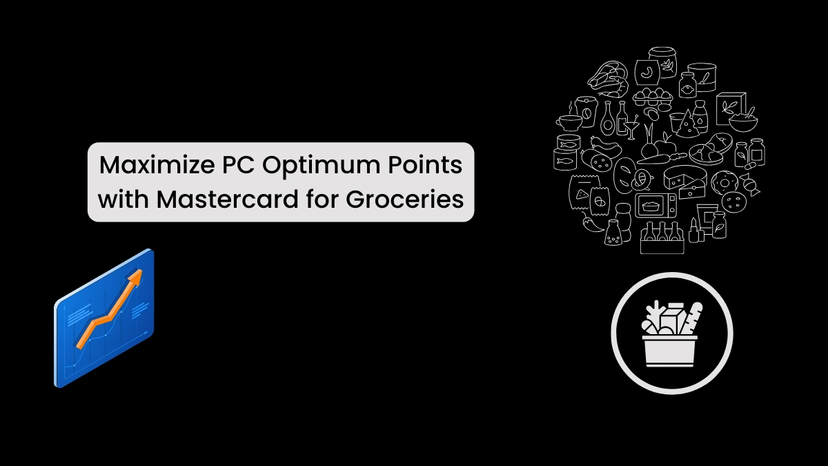 How to maximize PC Optimum points with PC Mastercard for Groceries