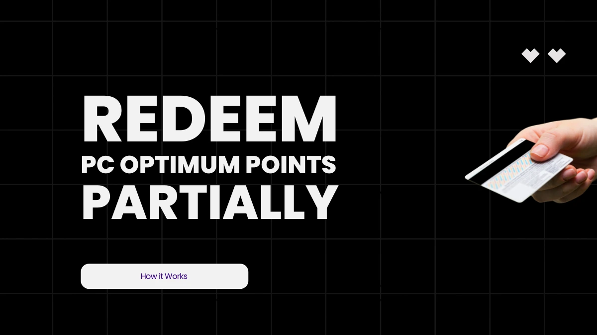 redeem PC Optimum points partially