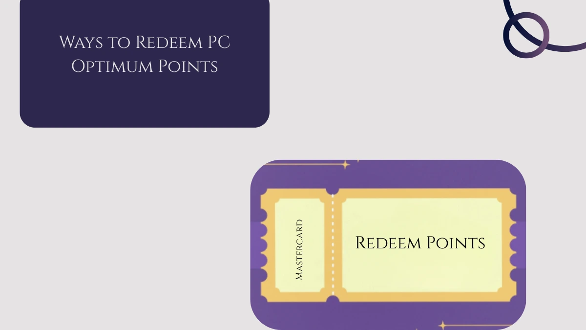 How to redeem PC Optimum points
